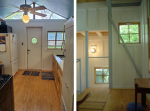 interior kitchen; interior loft